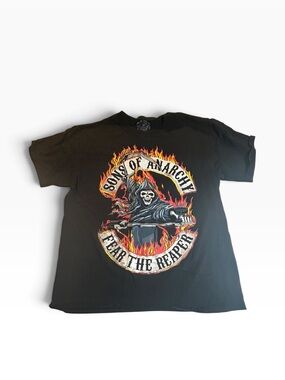 Sons of Anarchy T-Shirt Bundle 2 PC Men’s L Graphic Biker Motorcycle SOA